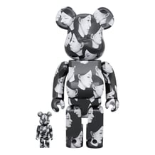 *Original* Be@rbrick: Black Scandal Yohji Yamamoto & Suzume Uchida & S.H.I.P&crew: Us in me (Set) (100% & 400%), (598772)