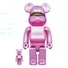 *Original* Be@rbrick: Hajime Sorayama x 2G (Pink) (Gold) (400%), (600536)