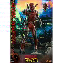 Колекційна фігура Hot Toys: Comic Masterpiece: Marvel: Zombies: Zombie Deadpool, (607096)