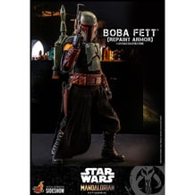 Коллекционная фигура Hot Toys: Television Masterpiece: Star Wars: The Mandalorian: Boba Fett (Repaint Armor), (608796)