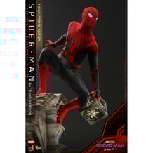 Колекційна фігура Hot Toys: Movie Masterpiece: Marvel: Spider-Man: No Way Home: Spider-Man (Battling version), (610102)