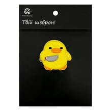 Шеврон Duck w/ Knife (Meme), (6360)