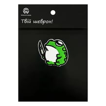 Шеврон Frog w/ Knife (Meme), (6361)