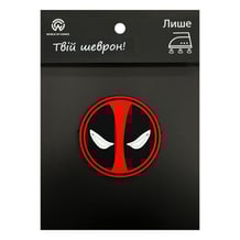Шеврон Marvel: Deadpool: Logo (Black), (6375)