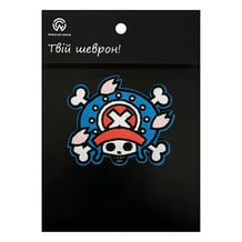 Шеврон One Piece: Toni Toni Chopper: Skull Logo, (6382)