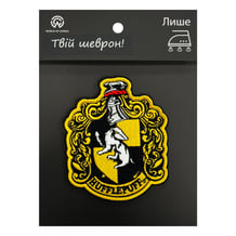 Шеврон Wizarding World: Harry Potter: Hogwarts Houses: Hufflepuff: Logo, (6385)