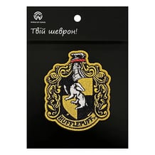 Шеврон Wizarding World: Harry Potter: Hogwarts Houses: Hufflepuff: Logo, (6385)