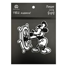 Патч Disney: Mickey Mouse: Steamboat Willie: Mickey At The Helm, (6503)
