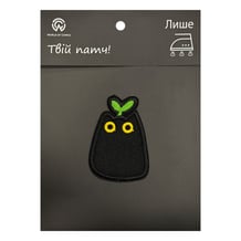 Патч Black Cat w/ Sprout, (6531)
