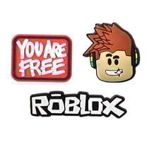 Набор джибитсов Roblox: Boy in Headphones and Logos, (6559)
