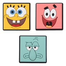 Набор джибитсов SpongeBob SquarePants: SpongeBob, Patrick and Squidward, (6583)