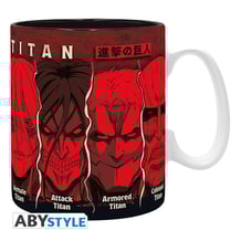 Кружка ABYstyle: Attack on Titan: Titans, (69925)