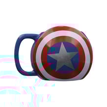 3D кухоль Paladone: Marvel: Captain America: Shield, (714703)