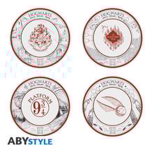 Набор тарелок ABYstyle: Wizarding World: Harry Potter: Hogwarts Wonders, (72904)