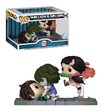 Фігурка Funko POP!: Moment: Demon Slayer: Tanjiro and Nezuko VS. Temple Demon (Special Edition), (73984)