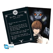 Набор постеров GB Eye: Chibi: Death Note: Light, Ryuk and Death Note (2 шт.), (77473)