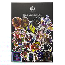Набір стікерів Five Nights at Freddy's, (8007)