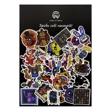 Набор стикеров Five Nights at Freddy's, (8007)