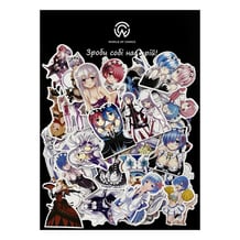 Набор стикеров Re:Zero, (8104)