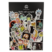 Набір стікерів Rick & Morty: Mix, (8117)
