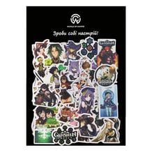 Набор стикеров Genshin Impact, (8123)