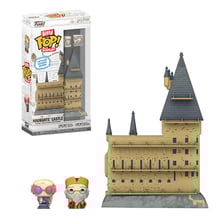 Набор фигурок Funko Bitty POP!: Display: Wizarding World: Harry Potter: Albus Dumbledore, Luna Lovegood and the Hogwarts Castle, (81294)