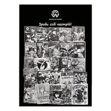 Набір стікерів Anime: Manga Covers (Black/White), (8247)