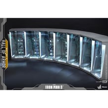 Диорама Hot Toys: Marvel: Iron Man: Hall of Armor (Set of 7), (84952)