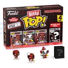 Набір фігурок Funko Bitty POP!: Marvel: Deadpool (4-pack / 3+1 Mystery Bitties), (84959)