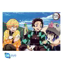 Постер GB Eye: Maxi: Demon Slayer: Tanjiro, Zenitsu and Inosuke, (86178)