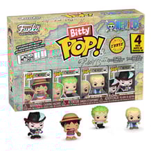 Набор фигурок Funko Bitty POP!: One Piece: Series 1: Dracule Mihawk (Chase Limited Edition) (4-pack), (86894)