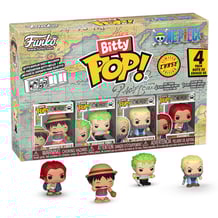 Набор фигурок Funko Bitty POP!: One Piece: Series 1: Shanks (Chase Limited Edition) (4-pack), (886891)