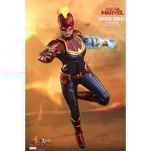 Коллекционная фигура Hot Toys: Marvel: Captain Marvel: Captain Marvel (Deluxe), (89772)