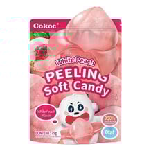 Желейные конфеты Cokoc: Peeling Soft Candy: White Peach, (898404)