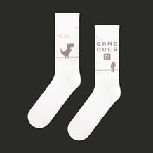 Шкарпетки CEH: The Dinosaur Game: T-Rex «Game Over» (р. 35-39), (91294)