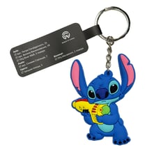 Брелок двосторонній Disney: Lilo & Stitch: Stitch w/ Water Blaster, (9159)