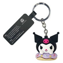 3D брелок Sanrio: Onegai My Melody: Kuromi w/ Donut, (9271)