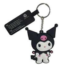 Брелок двосторонній Sanrio: Onegai My Melody: Kuromi, (9287)