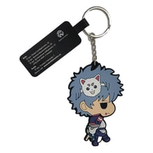 Брелок двухсторонний Gintama: Gintoki Sakata (Chibi), (9289)