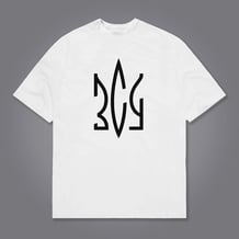 Футболка Creative Depo: «ЗСУ» (L) (белая), (981274)
