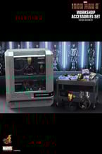 Набор аксессуаров Hot Toys: Мастерская Iron man, (86024)