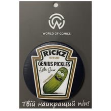 Значок Rick & Morty: Rick: «Rickz. Genius Pickles», (13444)