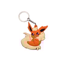 Брелок двосторонній Animation: Pokemon Flareon, (10093)