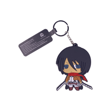 Брелок двухсторонний Anime: AOT Chibi Mikasa, (10317)