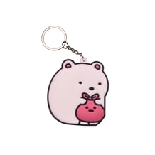 Брелок двосторонній Sumikko Gurashi: Shirokuma (w/Furoshiki), (9962)