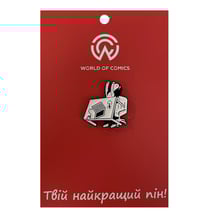 Металевий значок (пін) F**c the Work, (11406)