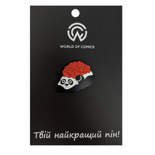 Металевий значок (пін) Panda-Roll, (11497)