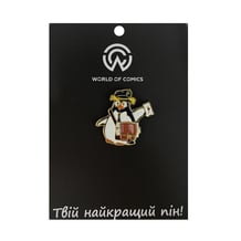 Металевий значок (пін) Penguin Postman, (11821)