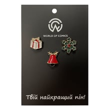Металлические значки (пины) Merry Christmas, (12139)