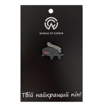 Металлический значок (пин) Whale "My Head Hurts", (12270)